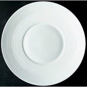 Hemisphere Satin White Dessert by COQUET, JEAN LOUIS Limoges